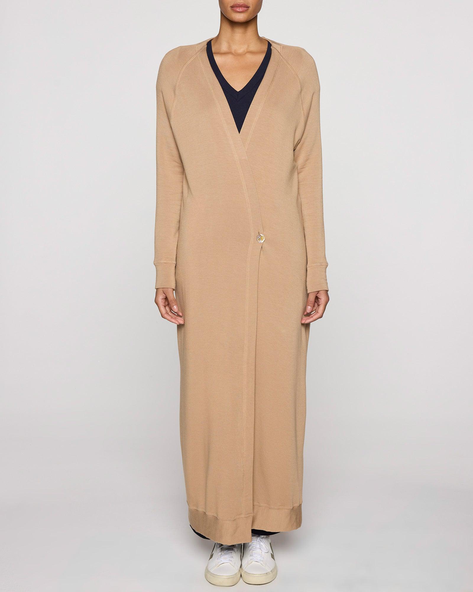 Camel | Duster Buttoned Up