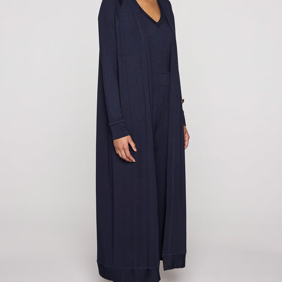 Navy | Duster Angle View
