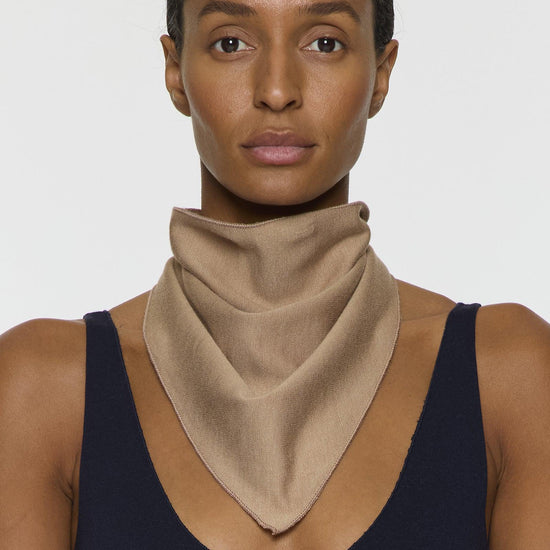 Camel | The Little Triangle Scarf