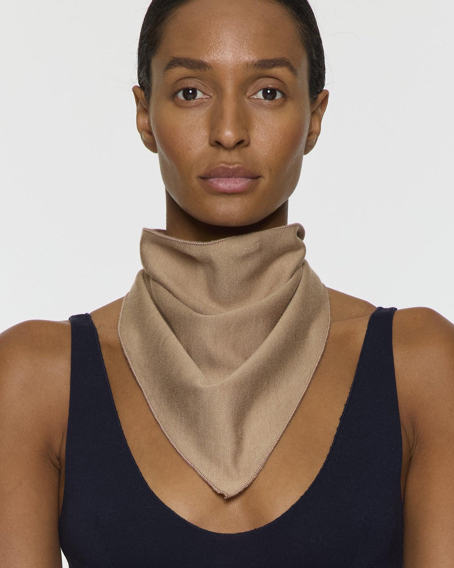 Camel | The Little Triangle Scarf
