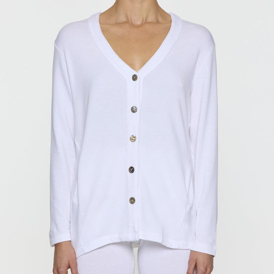 White | The Oversized Womens Cardigan