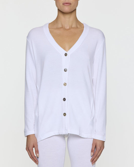 White | The Oversized Womens Cardigan