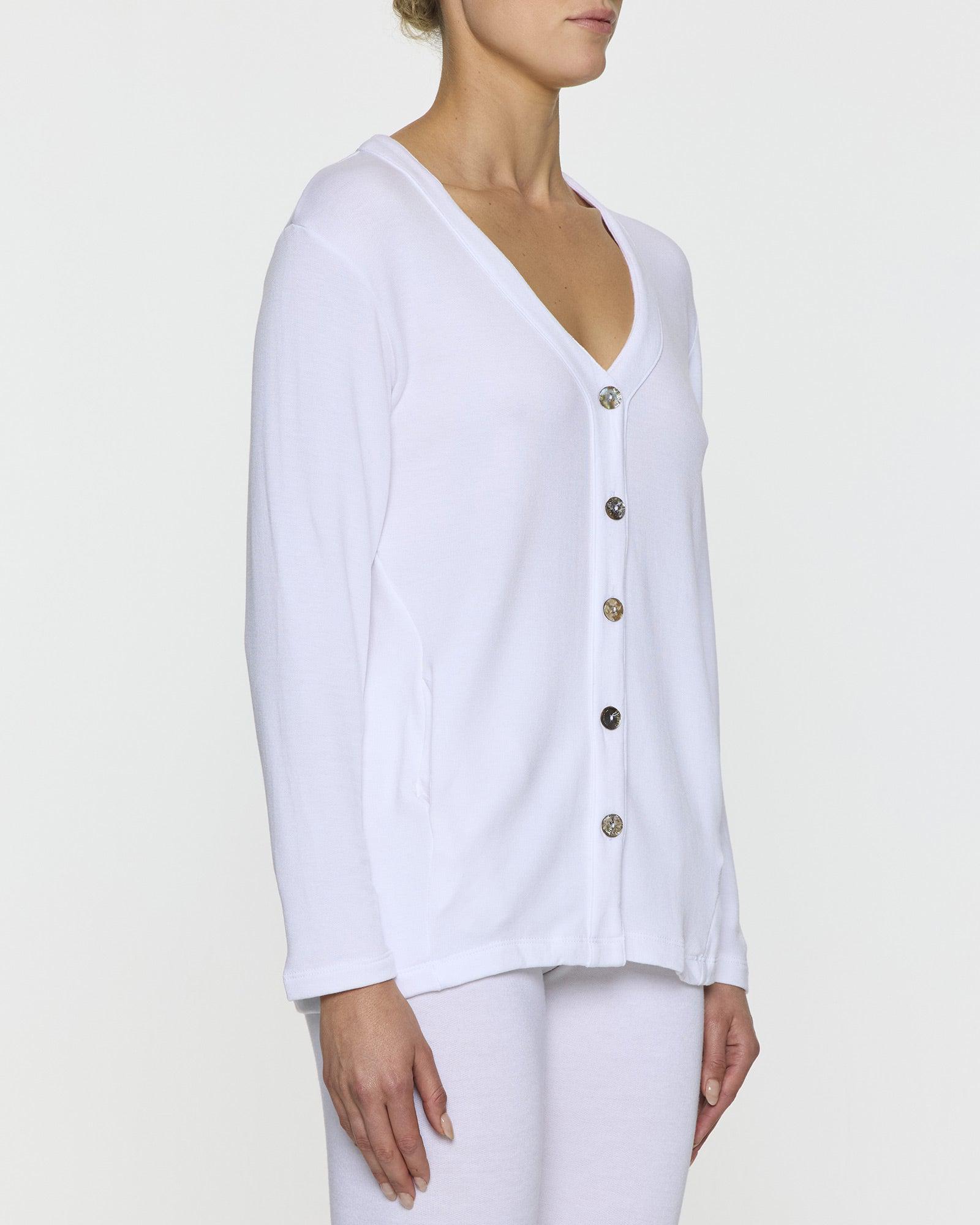 White | The Oversized Womens Cardigan