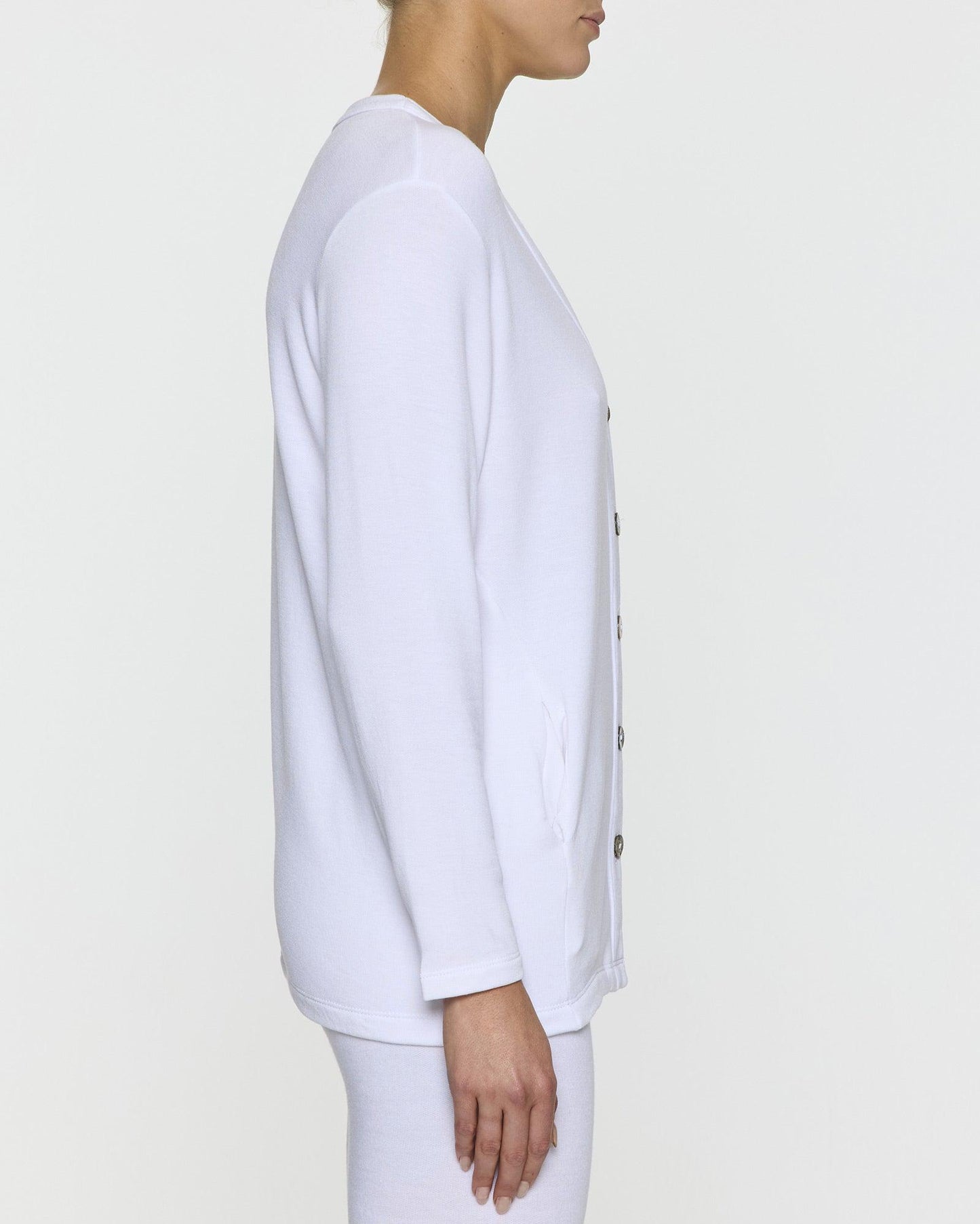 White | The Oversized Womens Cardigan