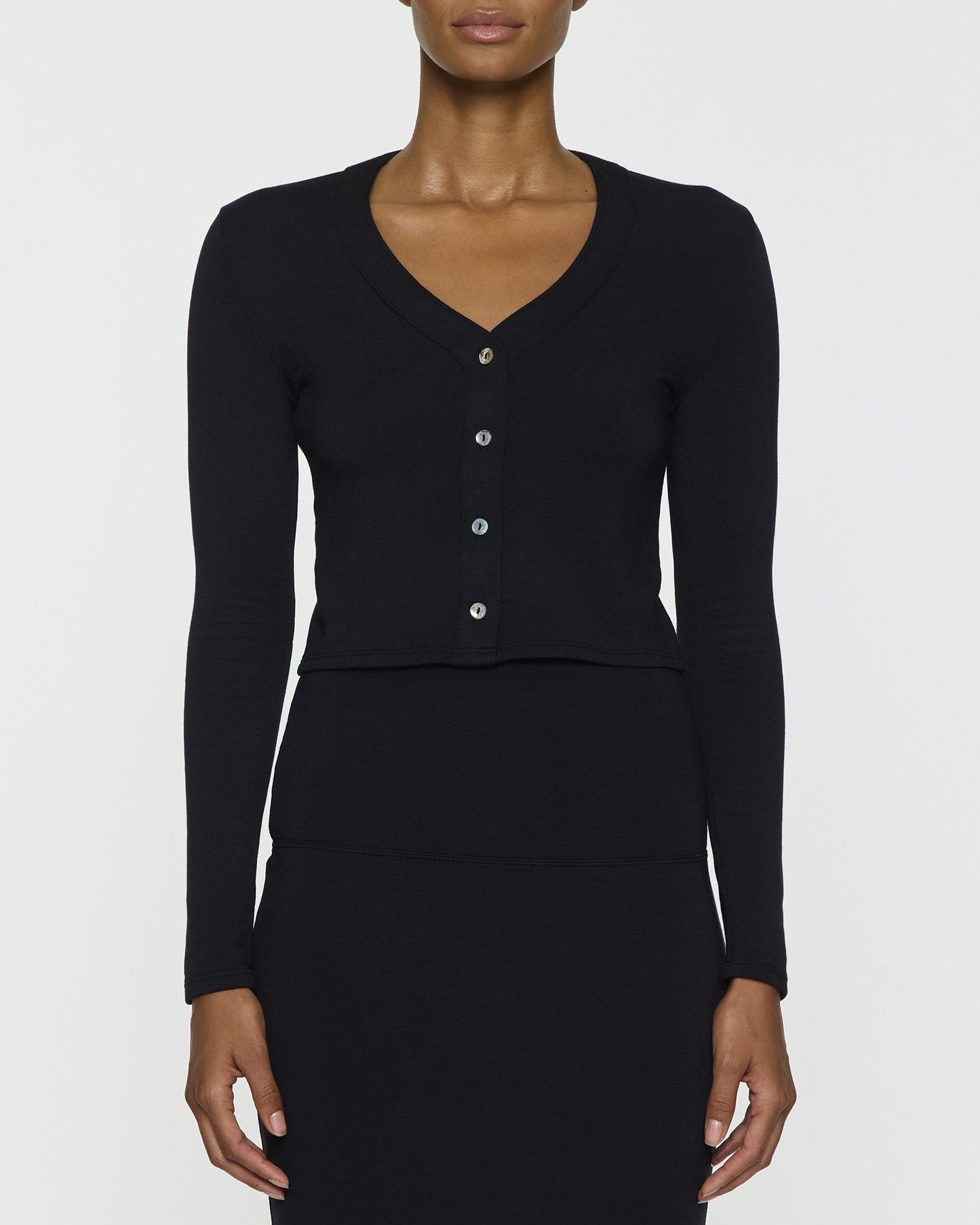 Black | Shorty Women's Cardigan