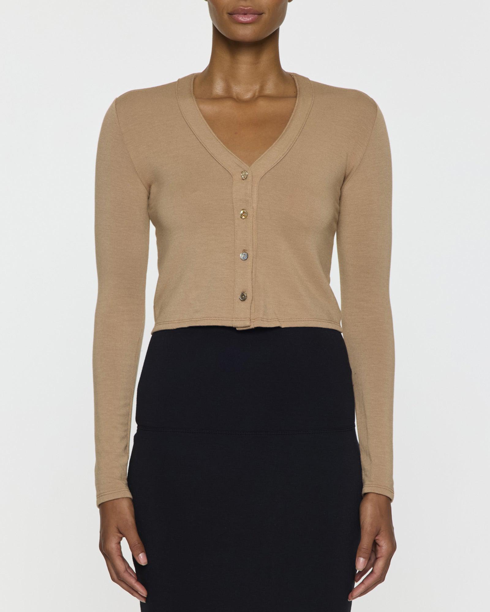 Camel | Shorty Women's Cardigan