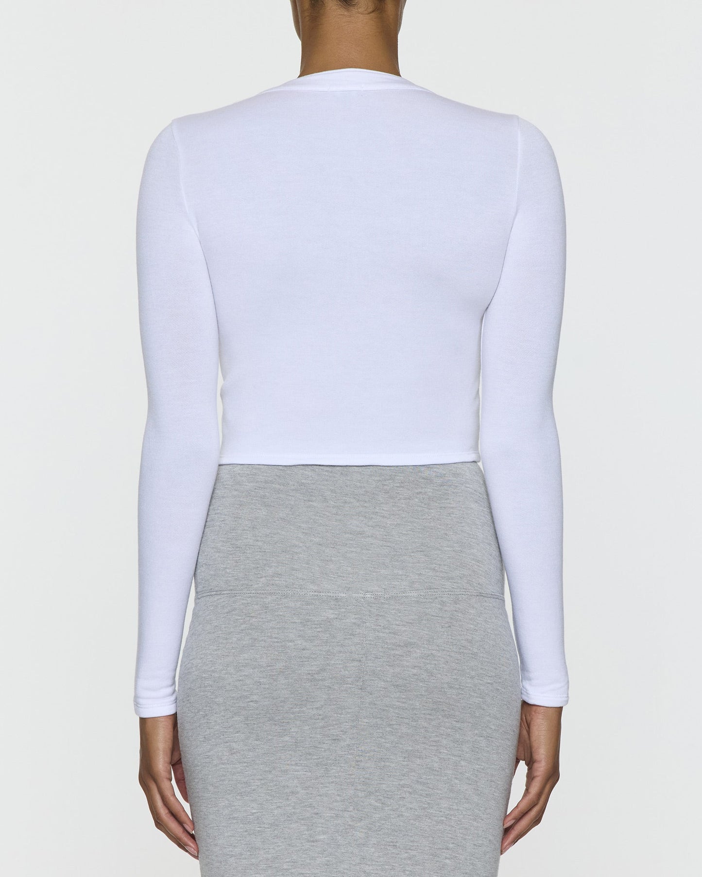 White | Shorty Women's Cardigan