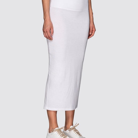White | Tube Skirt by Bleusalt