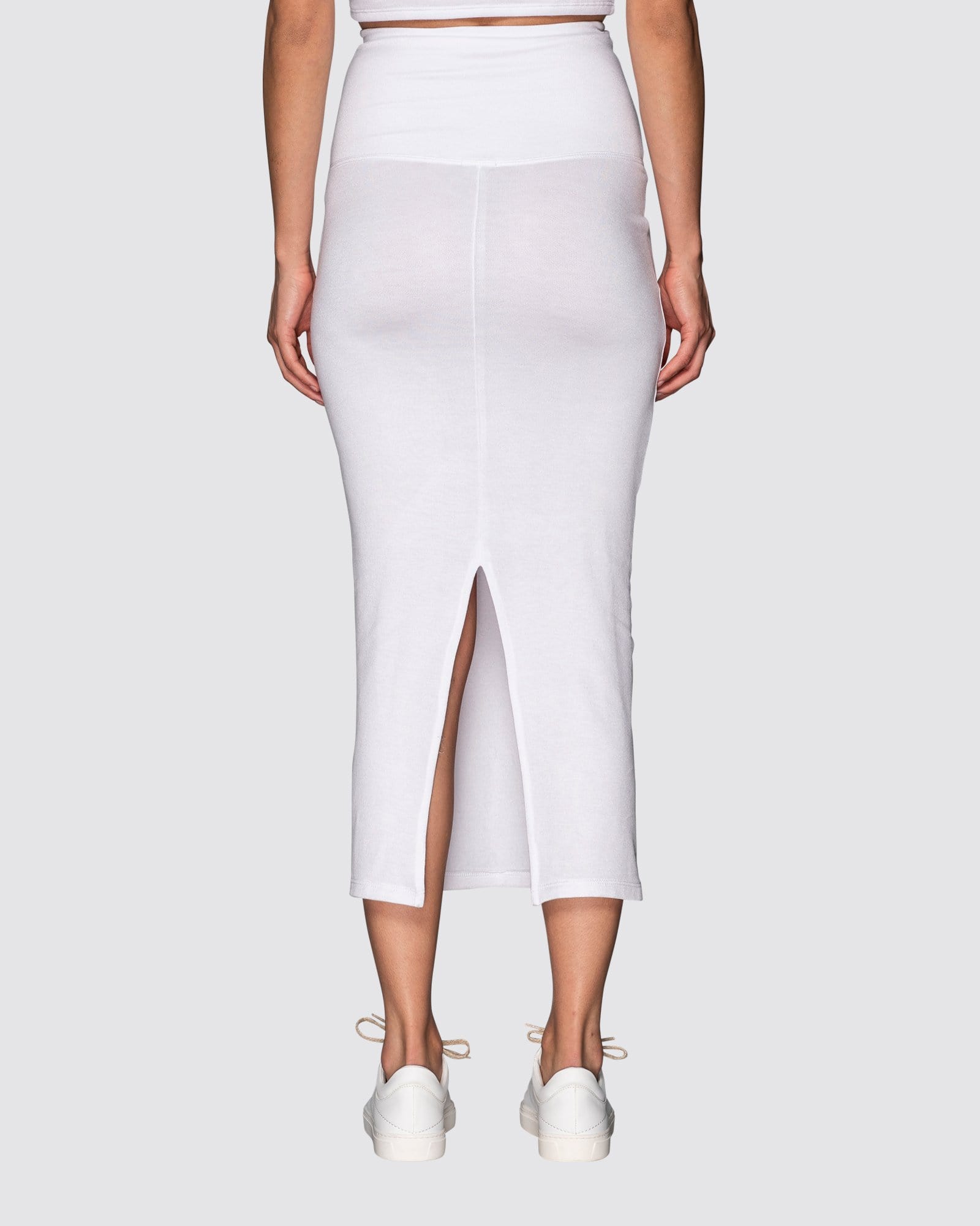 White | Tube Skirt by Bleusalt