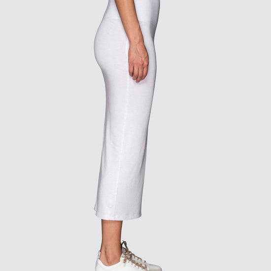 White | Tube Skirt by Bleusalt