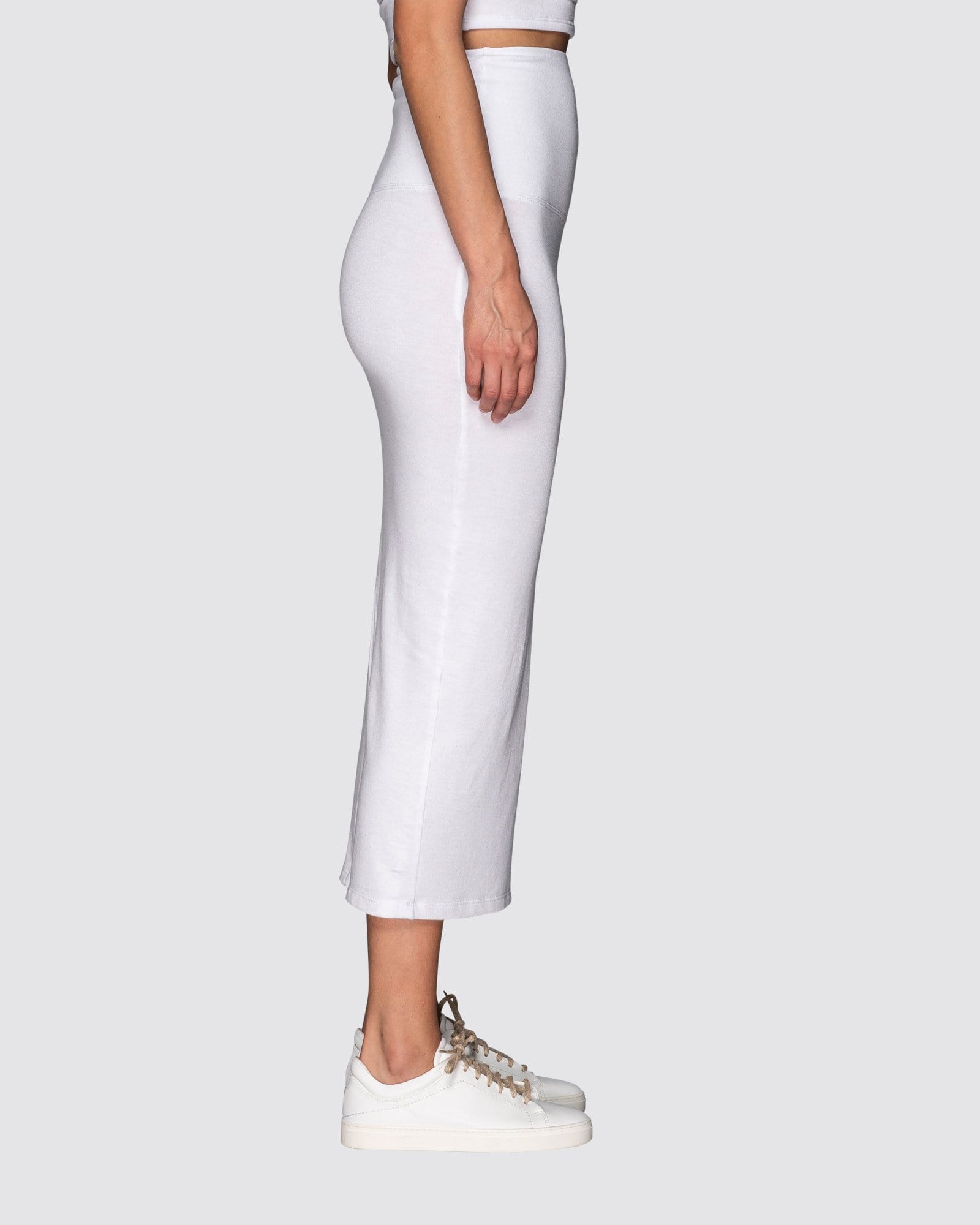 White | Tube Skirt by Bleusalt