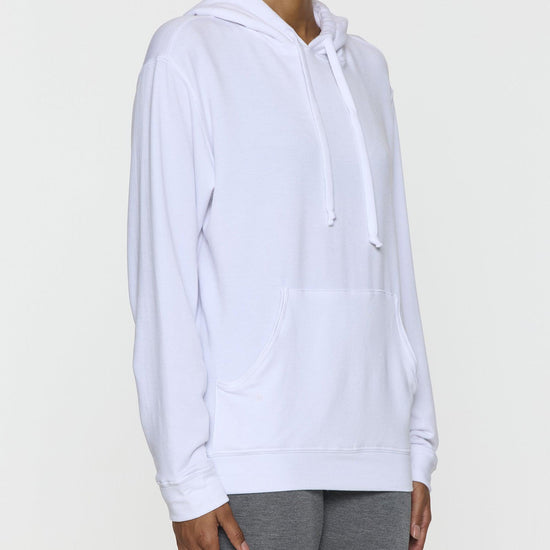 White | Womens Skater Hoodie