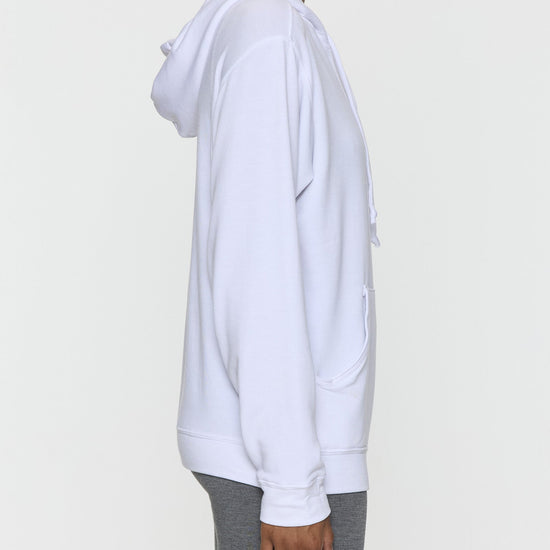 White | Womens Skater Hoodie