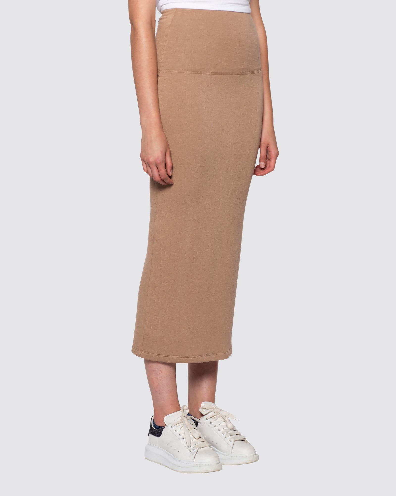 Camel | Tube Skirt by Bleusalt