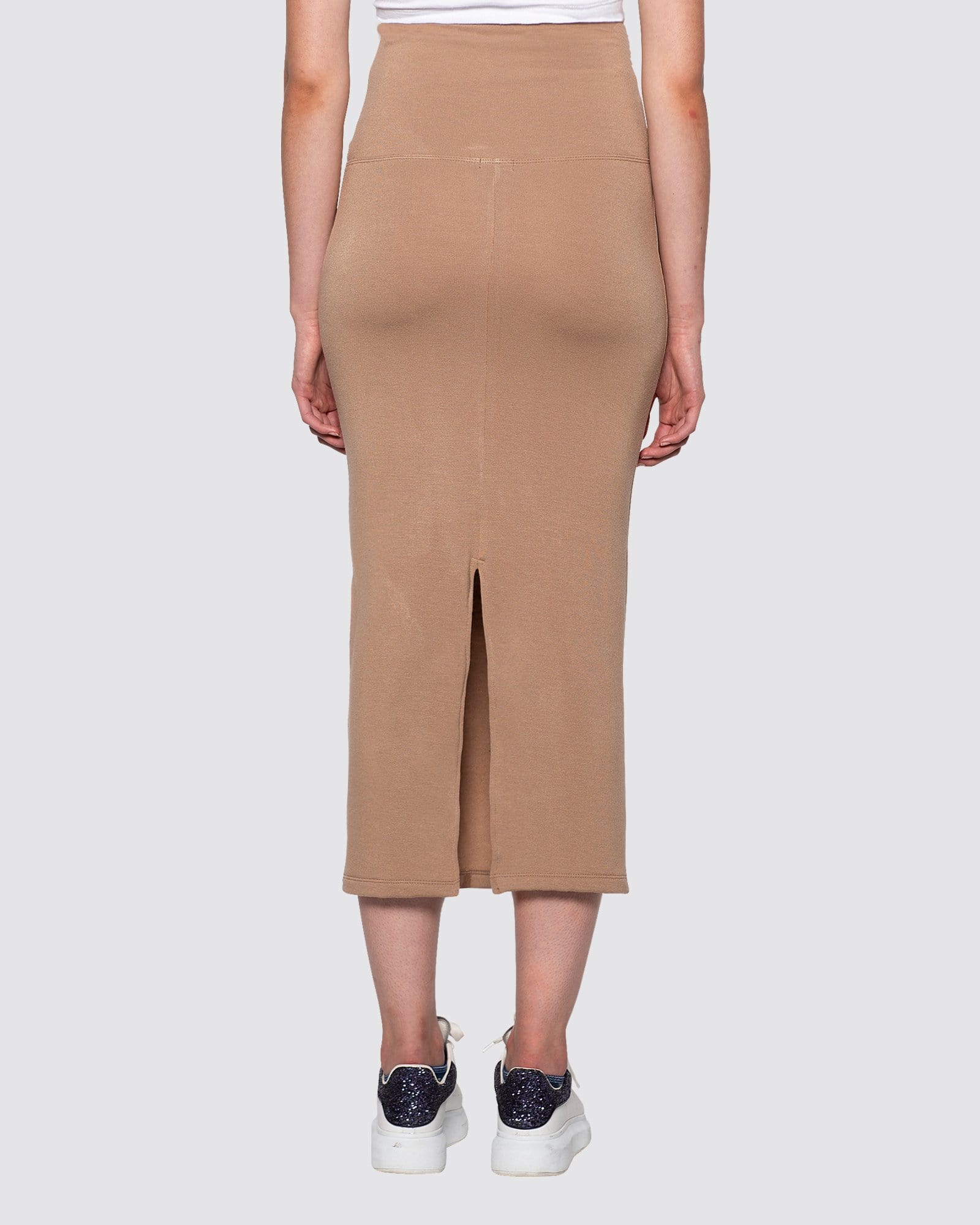 Camel | Tube Skirt by Bleusalt