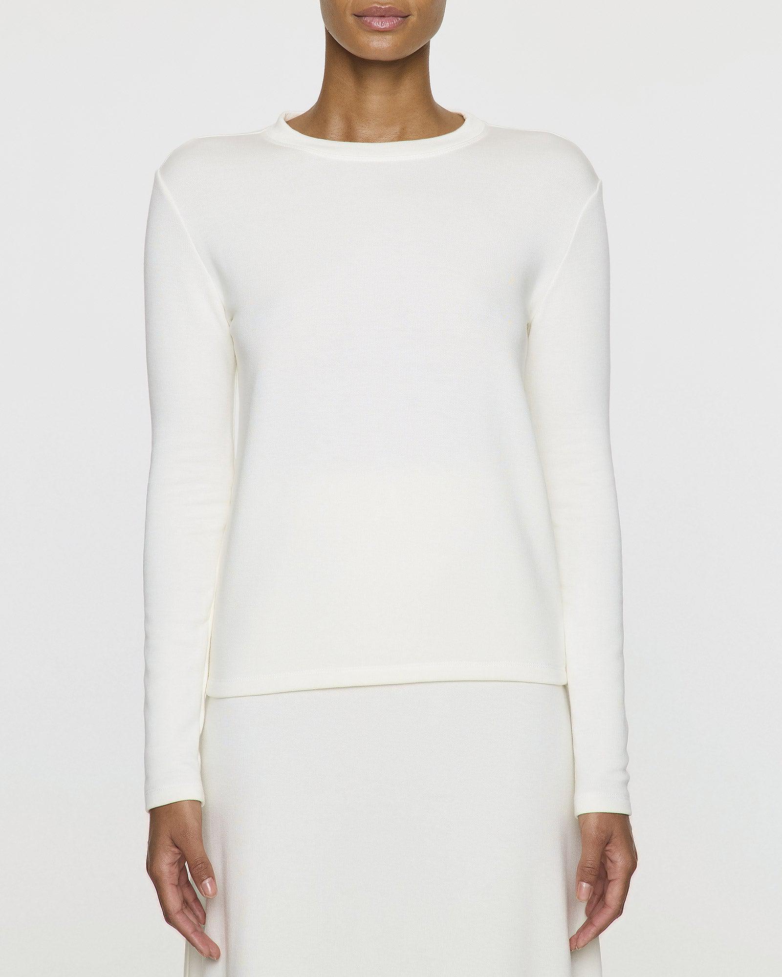 Unbleached | Women's Long Sleeve Crew Shirt