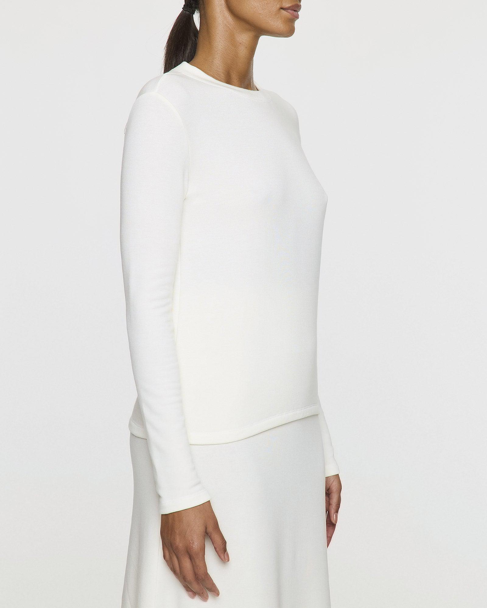 Unbleached | Women's Long Sleeve Crew Shirt