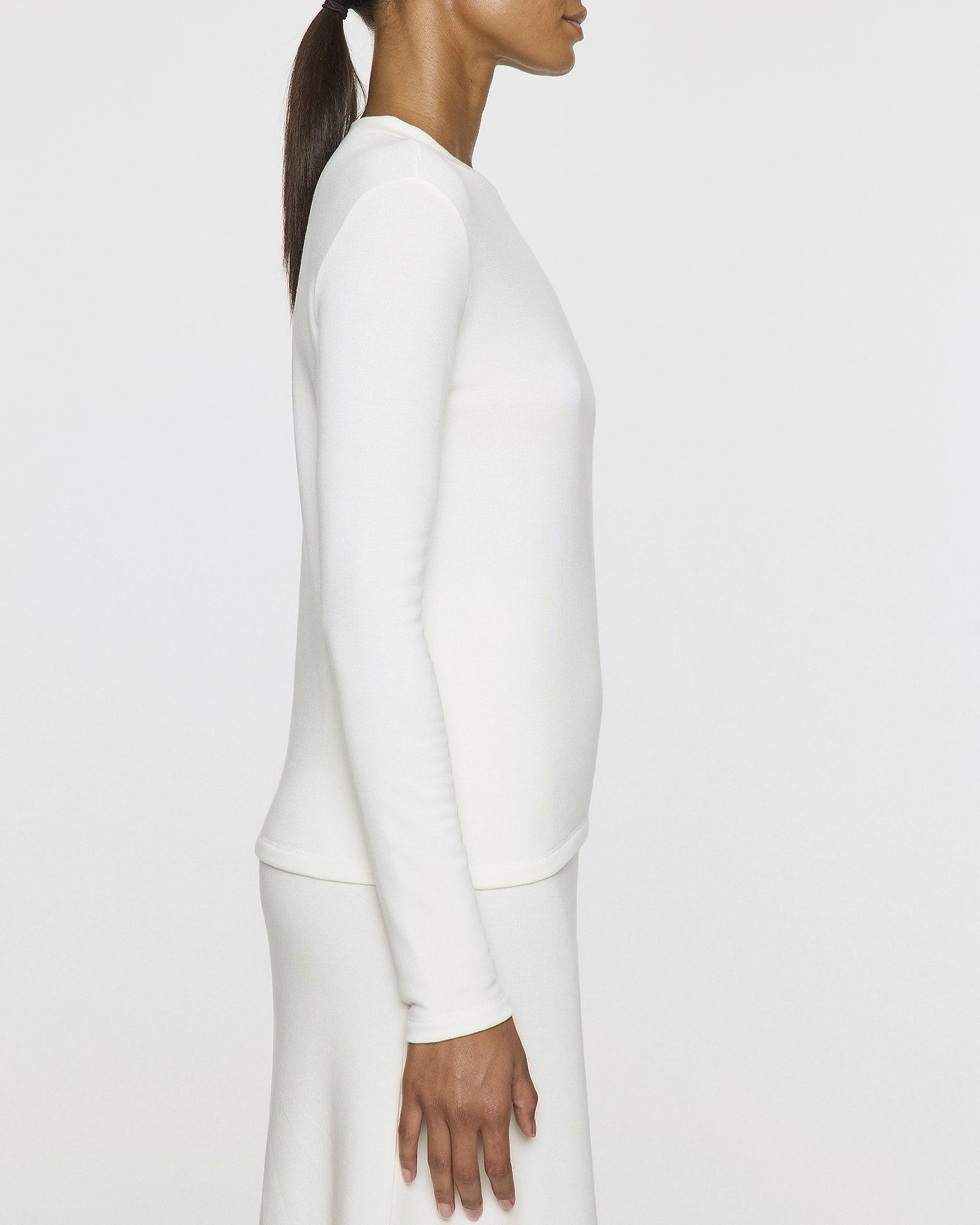 Unbleached | Women's Long Sleeve Crew Shirt