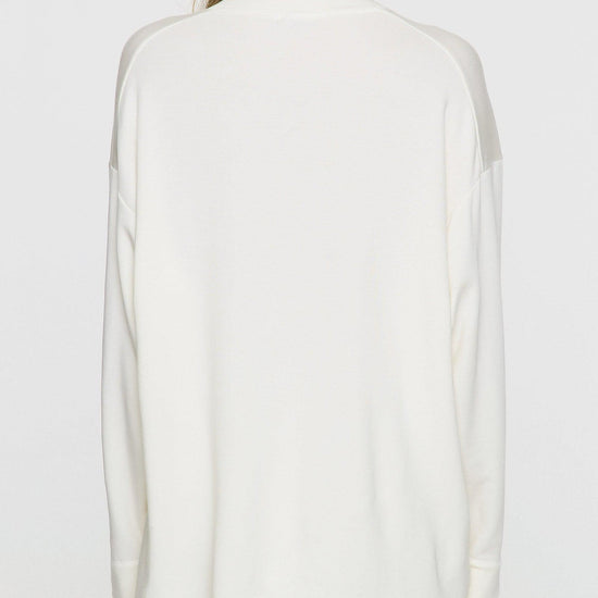 Unbleached | The Oversized V-Neck
