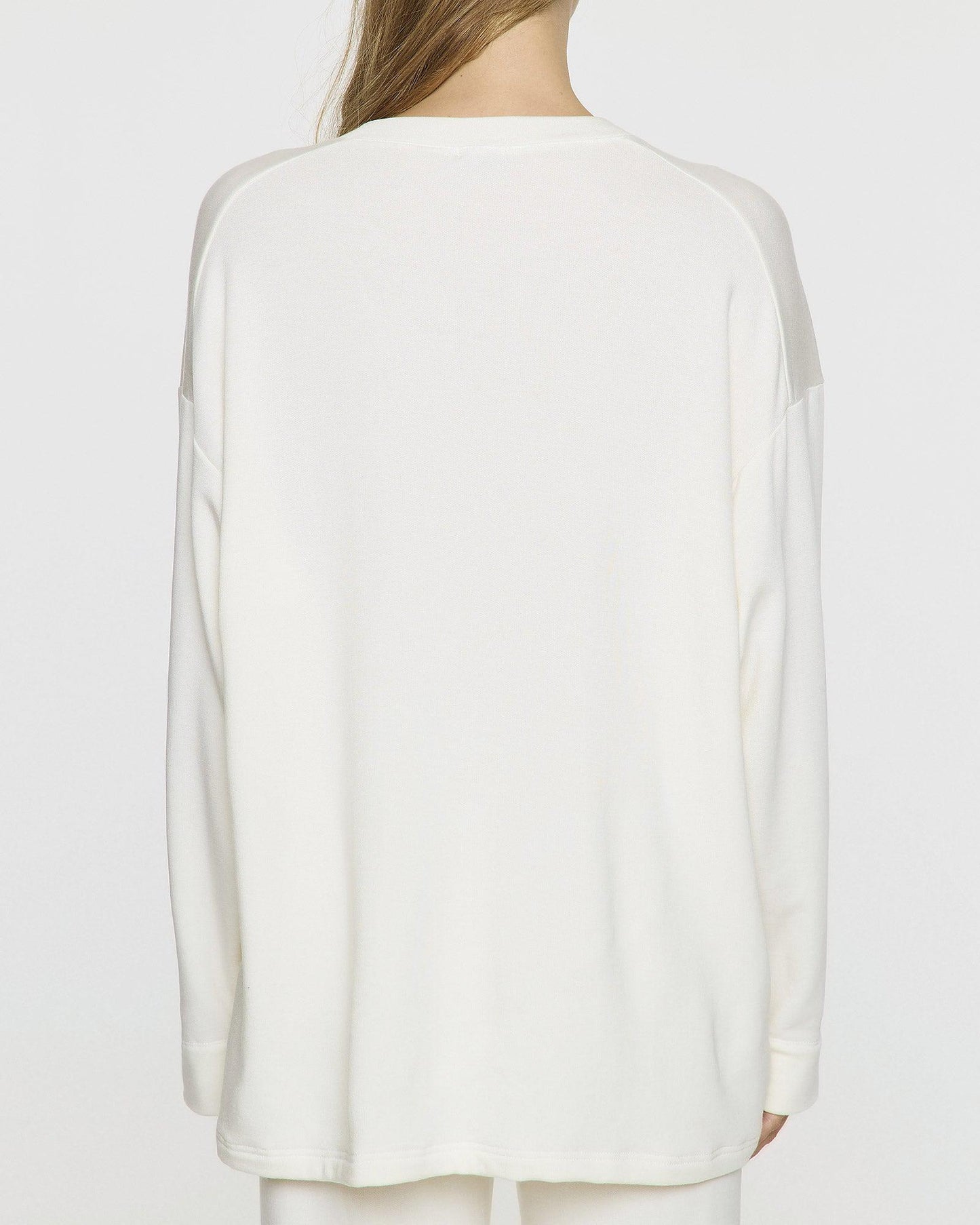 Unbleached | The Oversized V-Neck