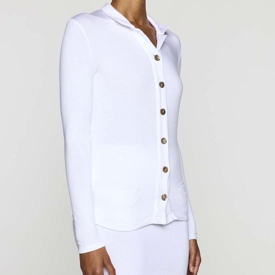 White | Soft Women's Cardigan