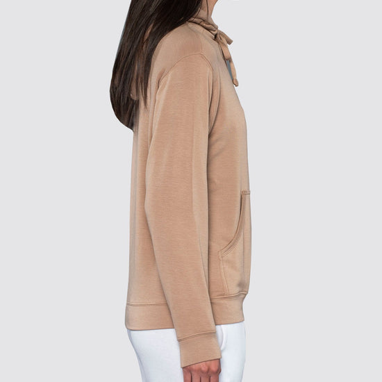Camel | Womens Skater Hoodie