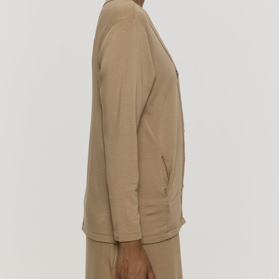 Camel | The Oversized Womens Cardigan