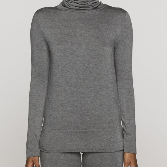 Dark Gray | Women's Turtleneck