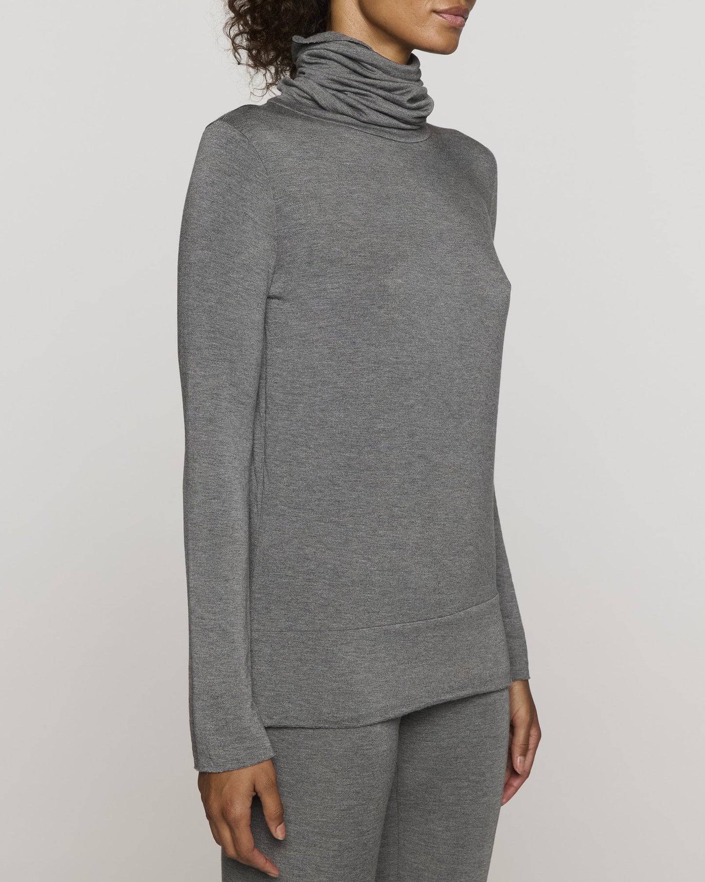 Dark Gray | Women's Turtleneck