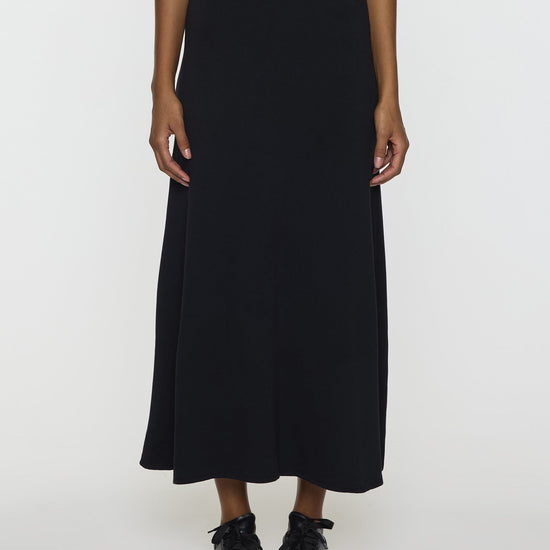 Black | The Long A-Line Skirt