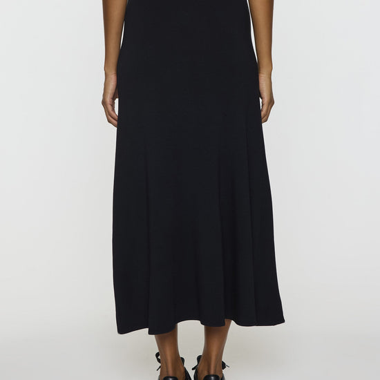 Black | The Long A-Line Skirt