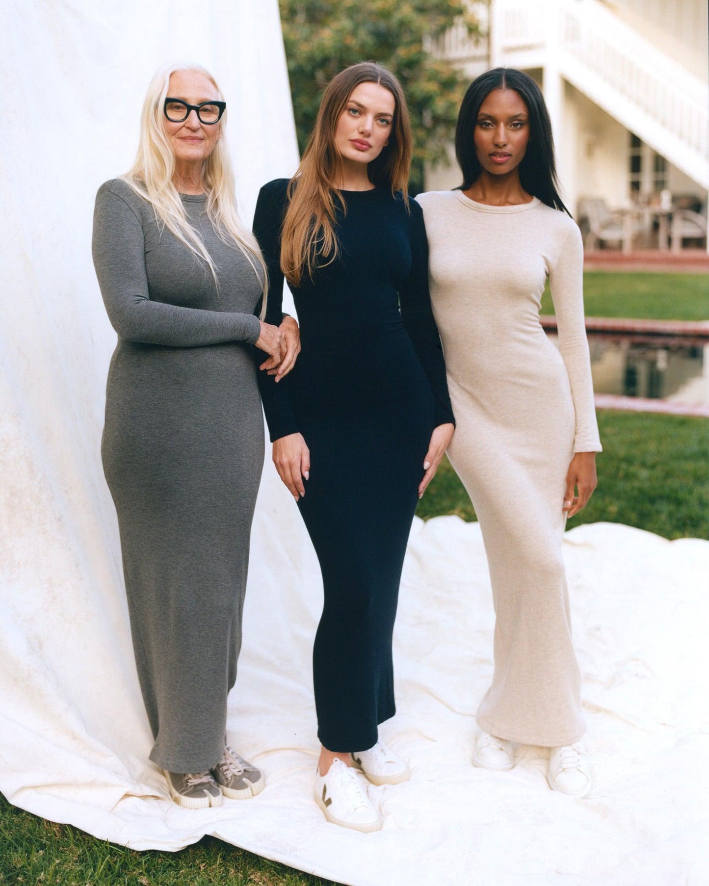 The Long Sleeve Crew Dress
