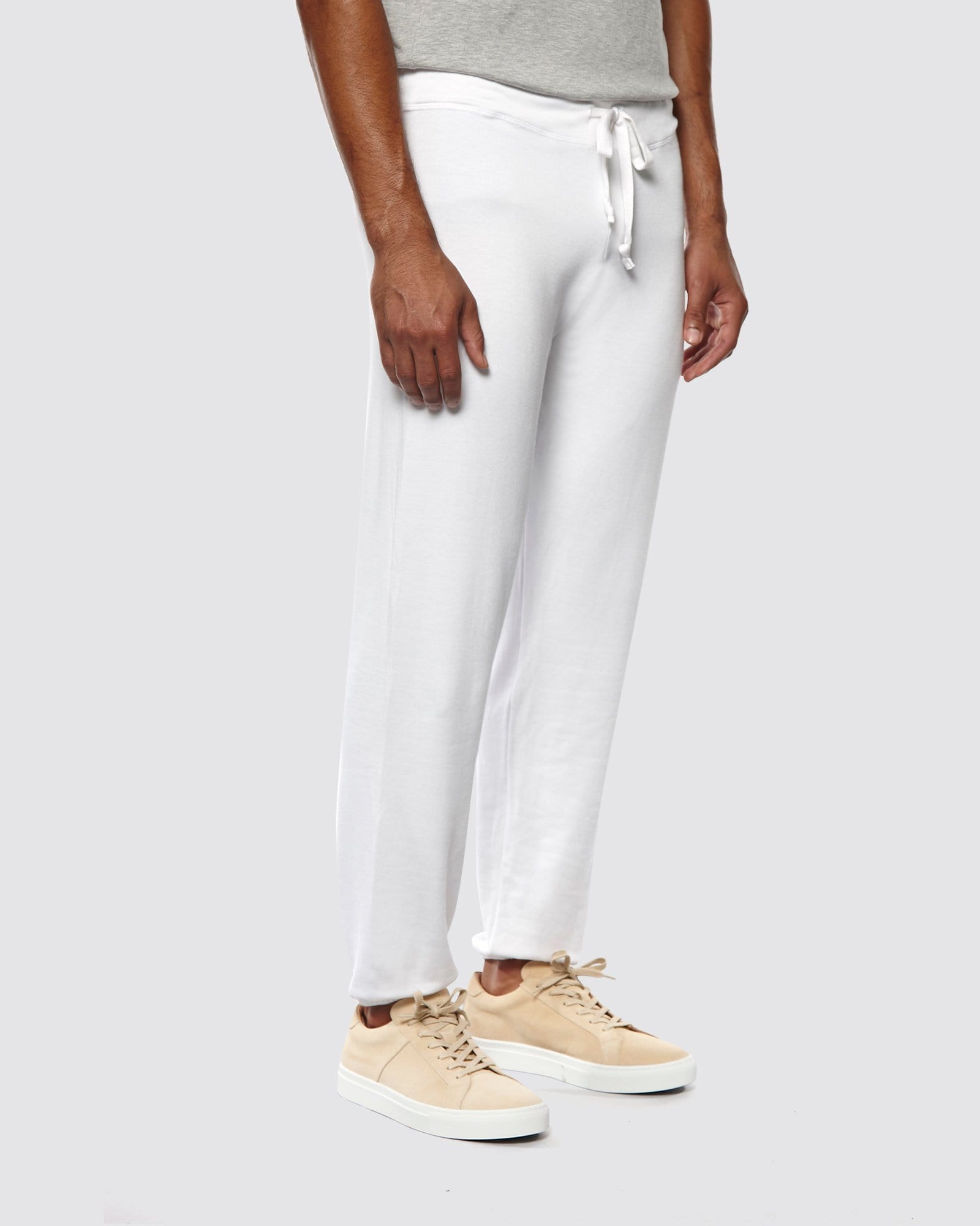 White | Men's Classic Sweatpant