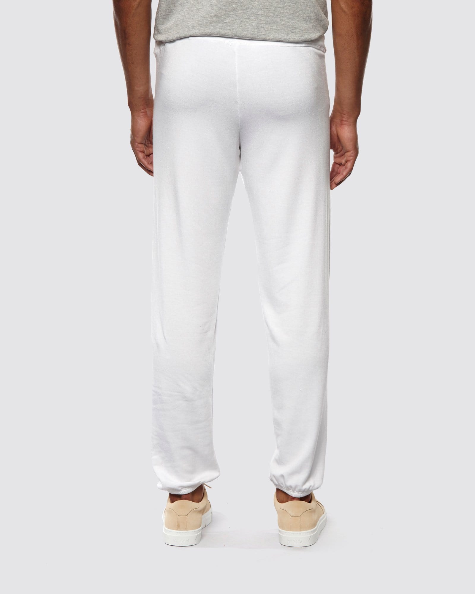 White | Men's Classic Sweatpant