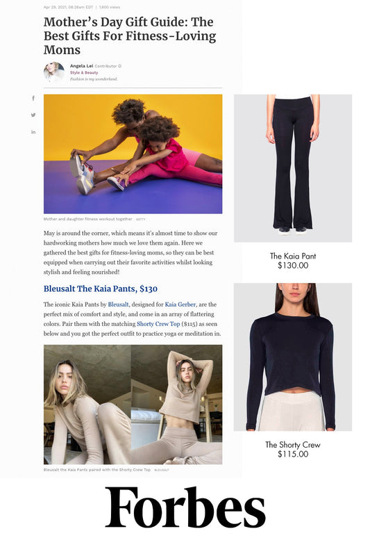 Mother’s Day Gift Guide: The Best Gifts For Fitness-Loving Moms-Bleusalt