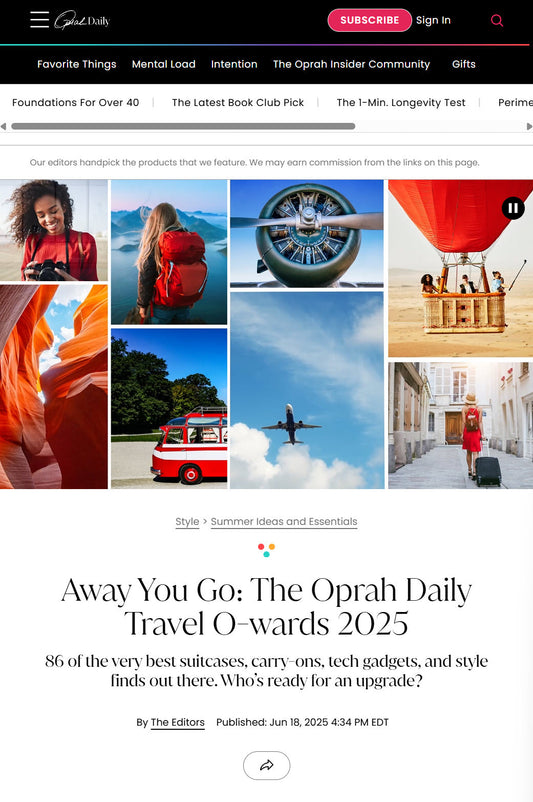 Away You Go: The Oprah Daily Travel O-wards 2025