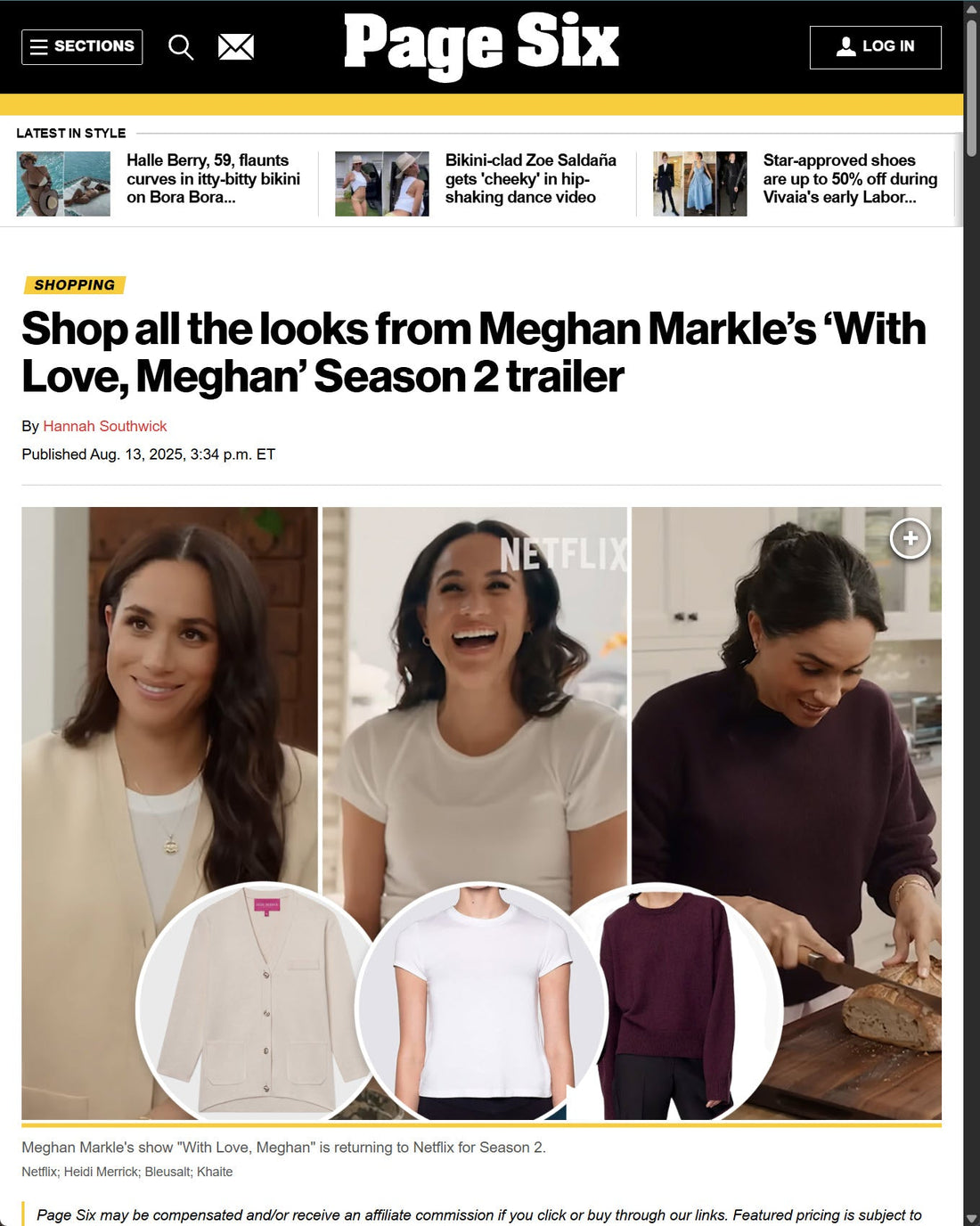 Shop all the looks from Meghan Markle’s ‘With Love, Meghan’ Season 2 trailer