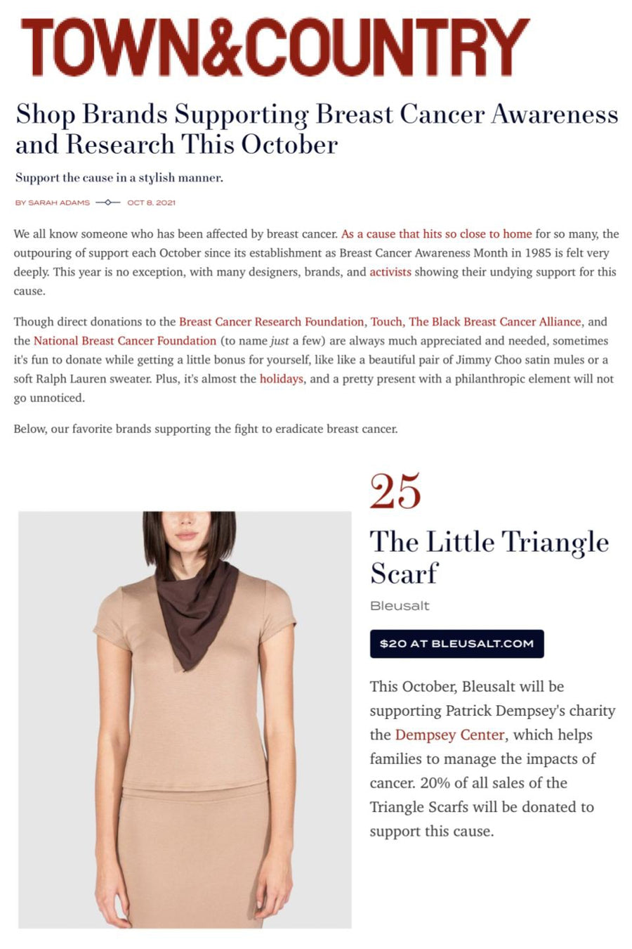Shop Brands Supporting Breast Cancer Awareness and Research this October-Bleusalt