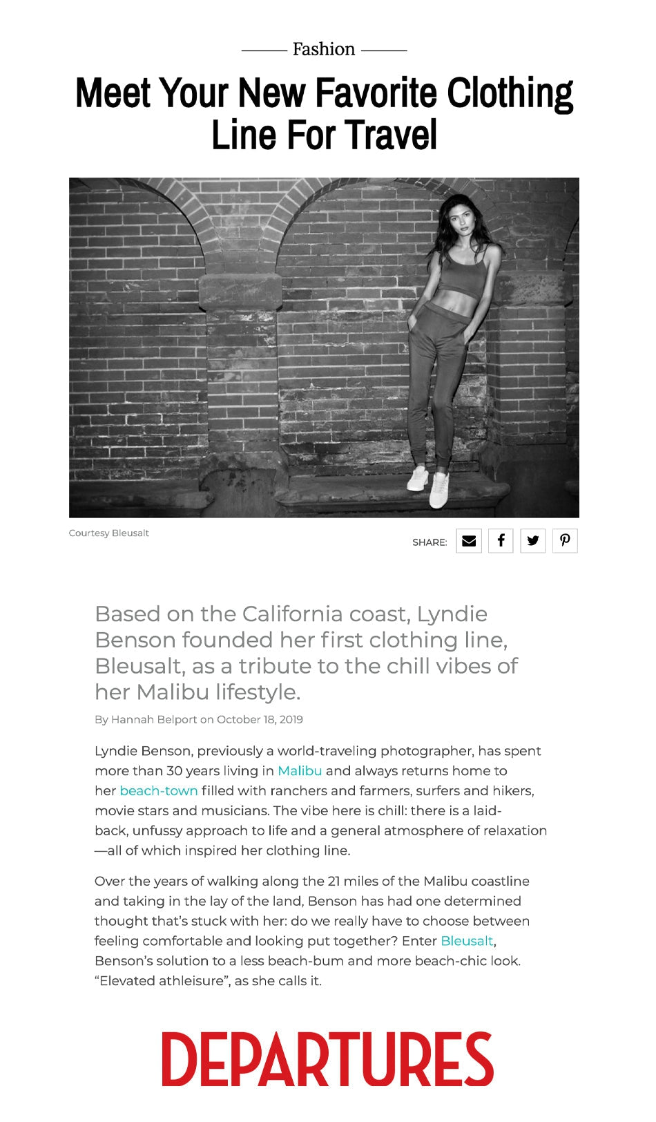 Meet Your New Favorite Clothing Line For Travel-Bleusalt