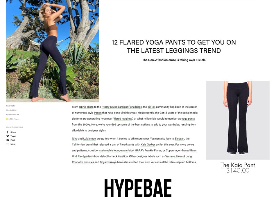 12 Flared Yoga Pants to Get You on the Latest Leggings Trend-Bleusalt