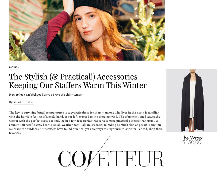 The Stylish (& Practical!) Accessories Keeping Our Staffers Warm This Winter-Bleusalt
