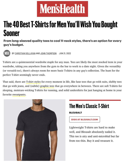 The 40 Best T-Shirts for Men You'll Wish You Bought Sooner-Bleusalt