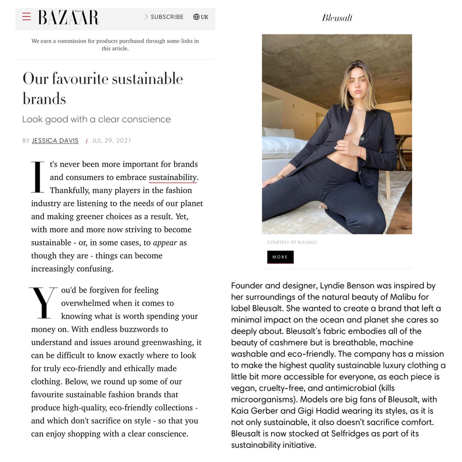 Our Favourite Sustainable Brands-Bleusalt