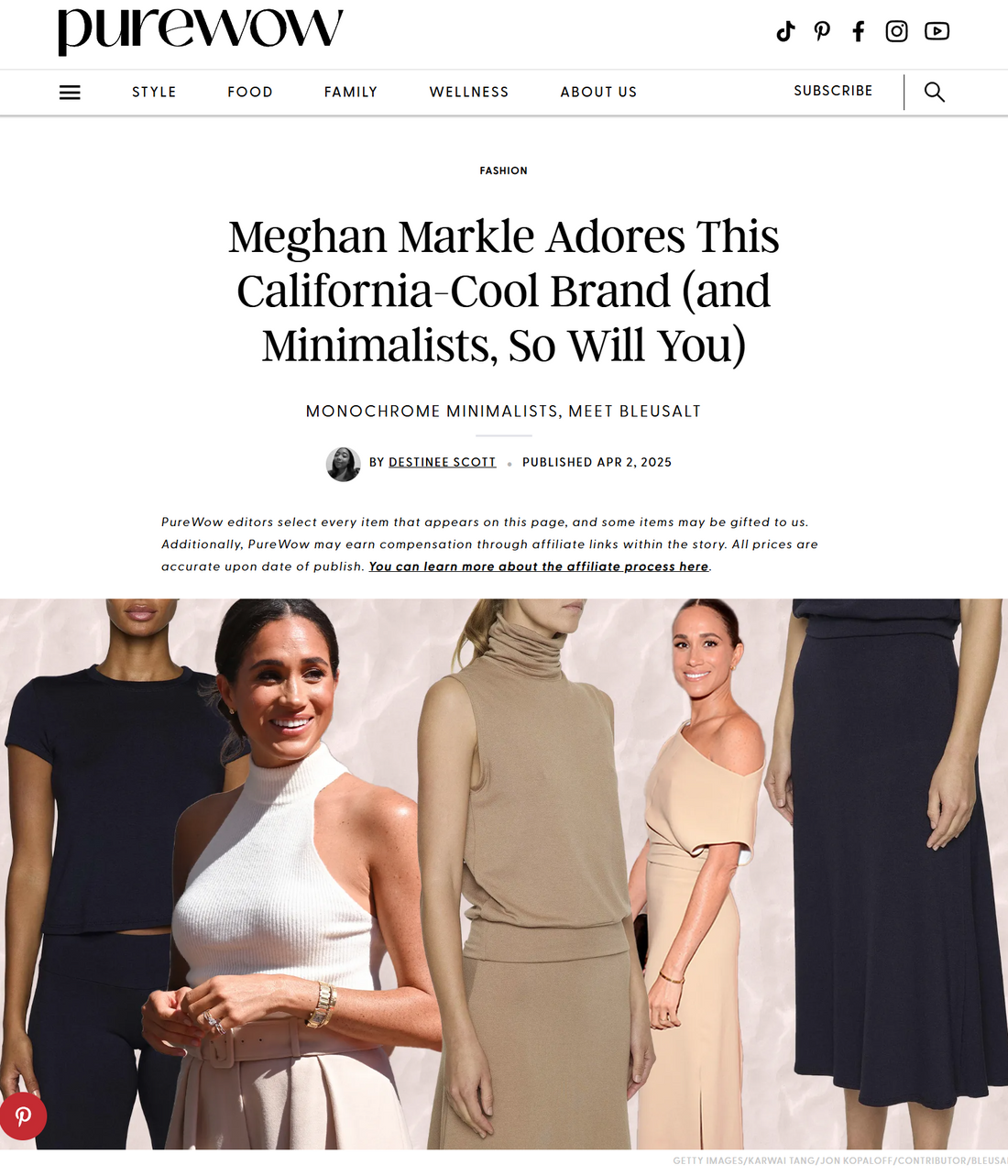 Meghan Markle Adores This California-Cool Brand (and Minimalists, So Will You)