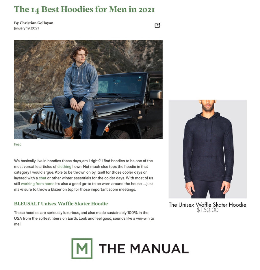 The 14 Best Hoodies for Men in 2021-Bleusalt