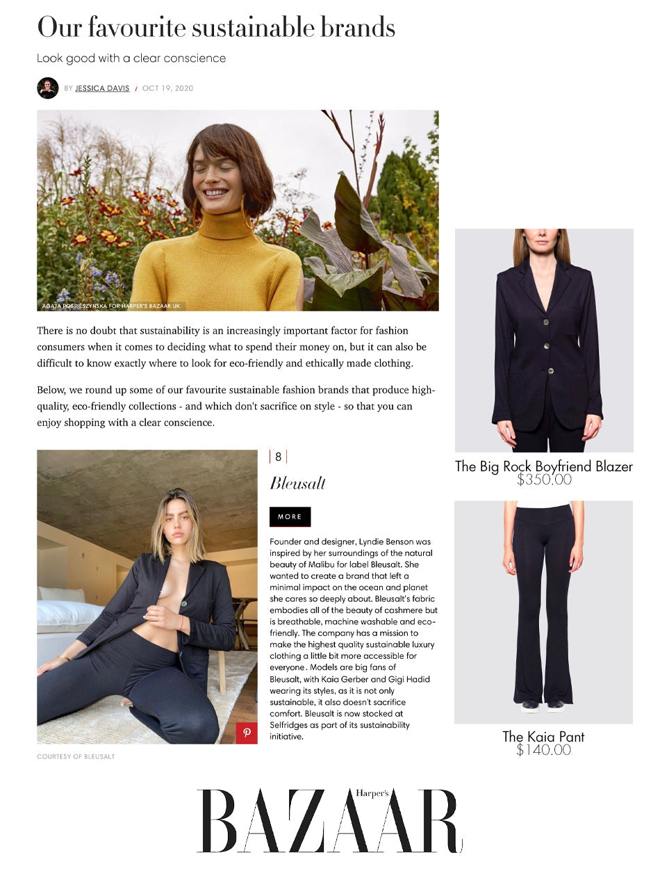 Our favourite sustainable brands-Bleusalt
