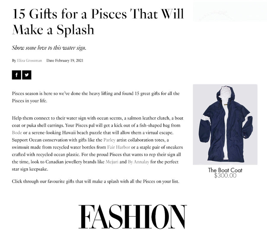 15 Gifts for a Pisces That Will Make a Splash-Bleusalt