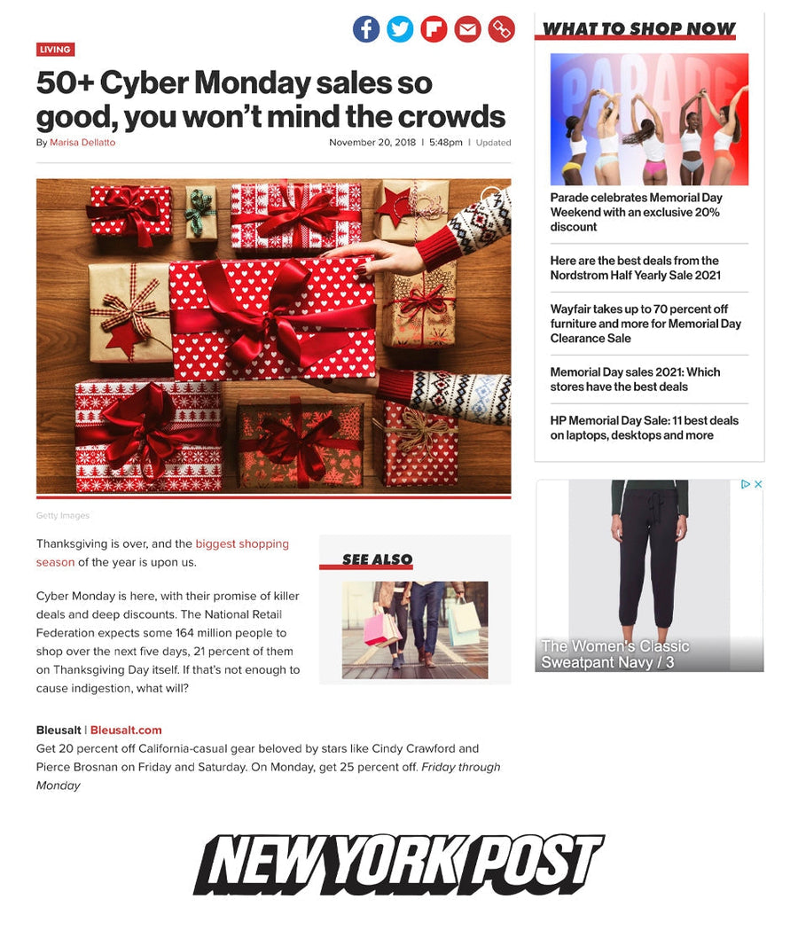 50+ Cyber Monday sales so good, you won’t mind the crowds-Bleusalt