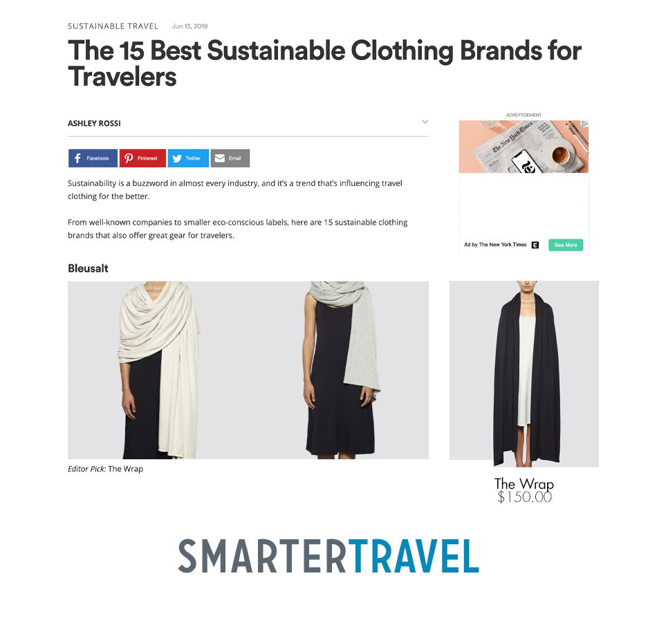 The 15 Best Sustainable Clothing Brands for Travelers-Bleusalt