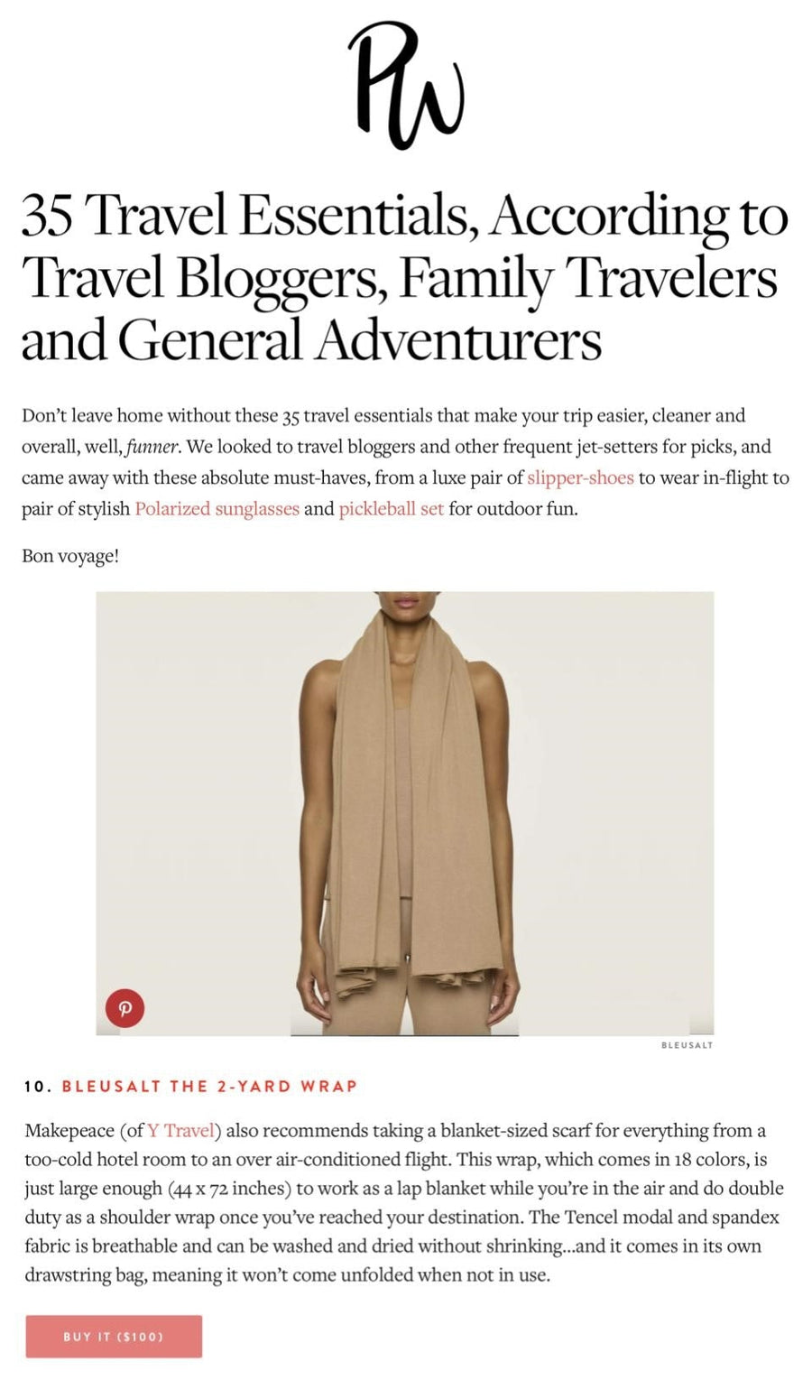 35 Travel Essentials, According to Travel Bloggers, Family Travelers and General Adventurers-Bleusalt